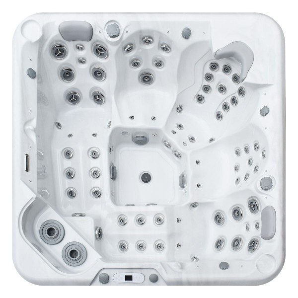 Гідромасажний басейн IQUE Dreamline-II 2200-II-DD-BP (WiFi) (220х220х96 см)