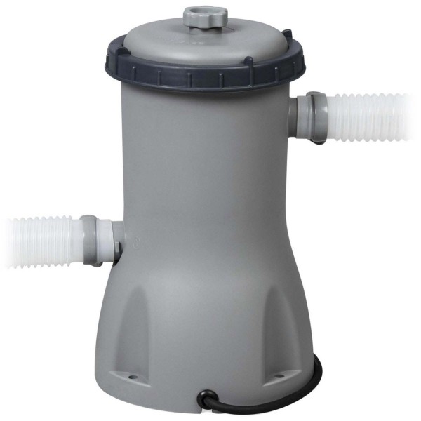 Каркасний басейн Bestway 5618W (396х122 см) з картриджним фільтром, сходами та захисним тентом