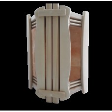 Огородження світильника кутове GREUS з гімалайською сіллю 2 плитки для лазні та сауни