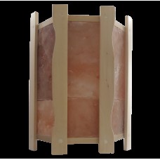 Огородження світильника кутове GREUS з гімалайською сіллю на 4,5 плитки для лазні та сауни