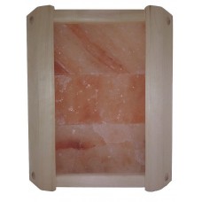 Огородження кутове GREUS з гімалайською сіллю 3 плитки для лазні та сауни